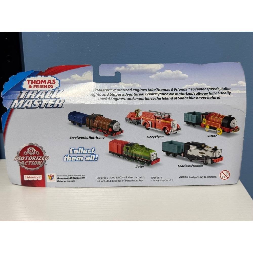 Thomas & Friends TrackMaster Steelworks Hurricane Motorized Damaged Box - Picture 3 of 4